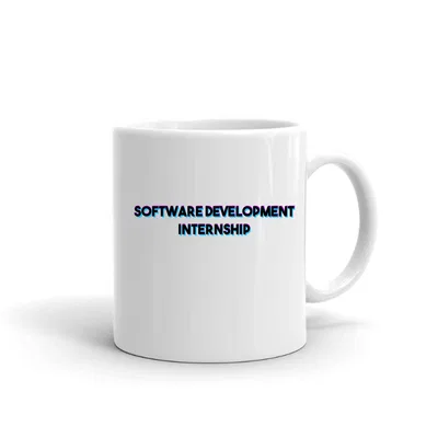 Tri Color Software Development Internship mug preview