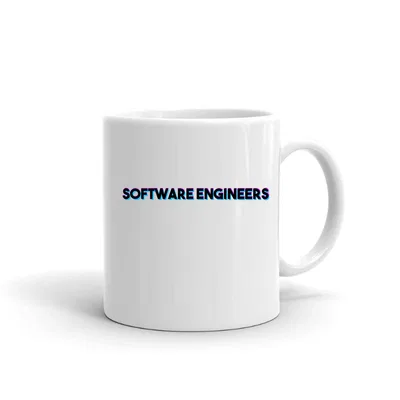Tri Color Software Engineers mug preview