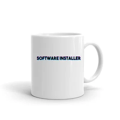 Tri Color Software Installer mug preview