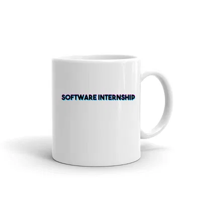 Tri Color Software Internship mug preview