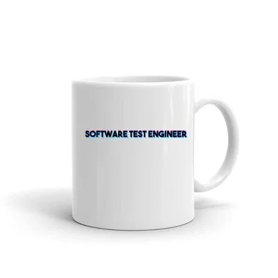 Tri Color Software Test Engineer mug preview