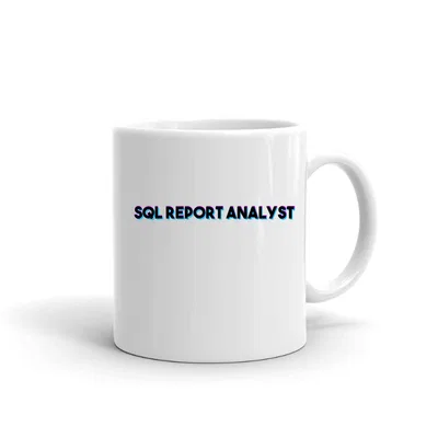 Tri Color Sql Report Analyst mug preview