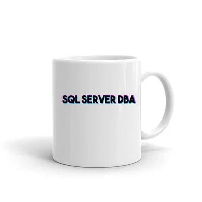 Tri Color Sql Server Dba mug preview
