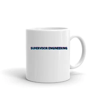 Tri Color Supervisor Engineering mug preview