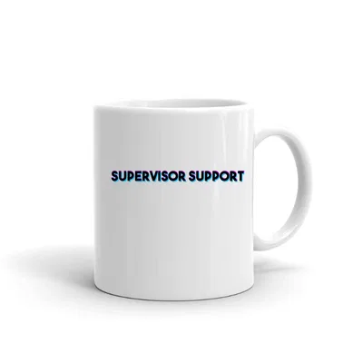 Tri Color Supervisor Support mug preview