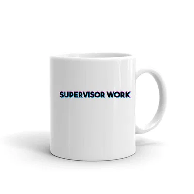 Tri Color Supervisor Work mug preview