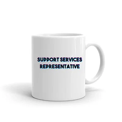 Tri Color Support Services Representative mug preview