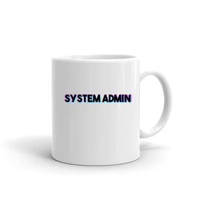 Tri Color System Admin mug preview