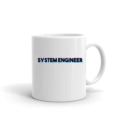 Tri Color System Engineer mug preview