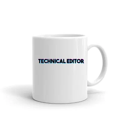 Tri Color Technical Editor mug preview
