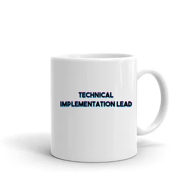 Tri Color Technical Implementation Lead mug preview