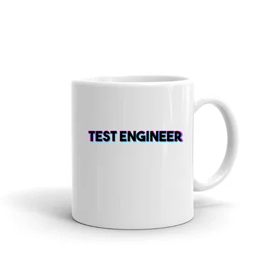 Tri Color Test Engineer mug preview