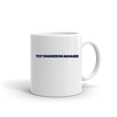 Tri Color Test Engineering Manager mug preview