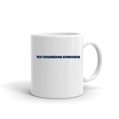 Tri Color Test Engineering Supervisor mug preview