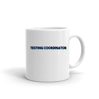 Tri Color Testing Coordinator mug preview