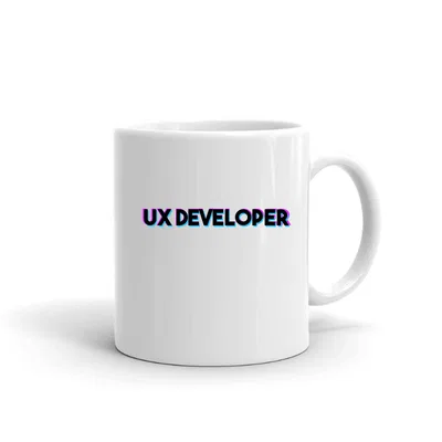 Tri Color Ux Developer mug preview