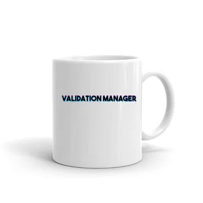 Tri Color Validation Manager mug preview