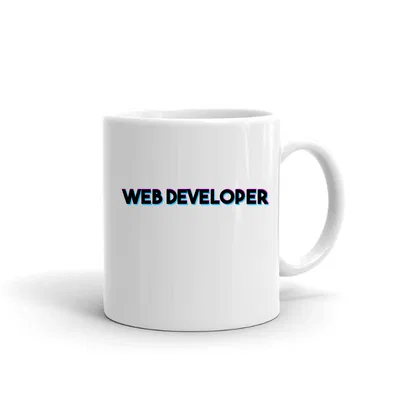 Tri Color Web Developer mug preview
