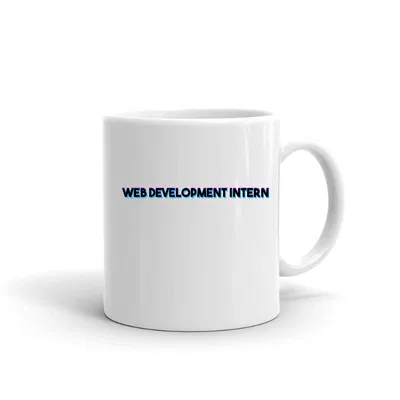 Tri Color Web Development Intern mug preview