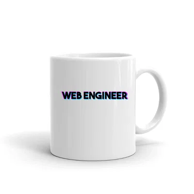 Tri Color Web Engineer mug preview