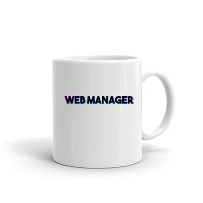 Tri Color Web Manager mug preview