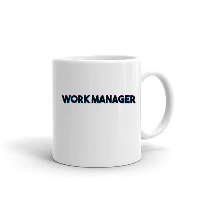 Tri Color Work Manager mug preview