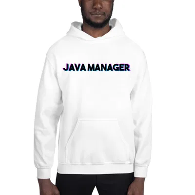 Tri Color Java Manager hoodie preview