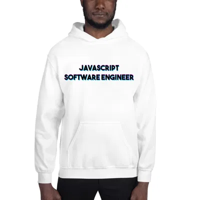 Tri Color Javascript Software Engineer hoodie preview