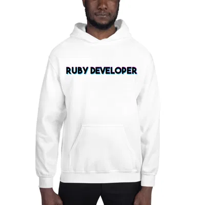 Tri Color Ruby Developer hoodie preview