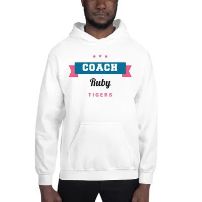 Ruby Coach Banner hoodie preview