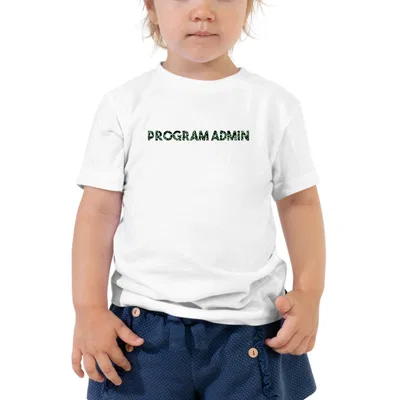Camo Program Admin kids tee preview