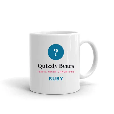 Ruby Trivia Team mug preview
