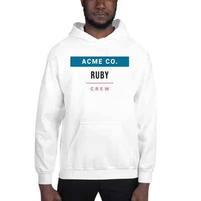 Ruby Work Crew hoodie preview