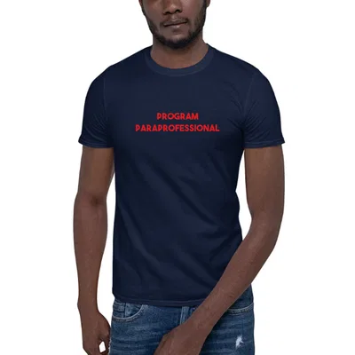 Red Program Paraprofessional dark tee preview