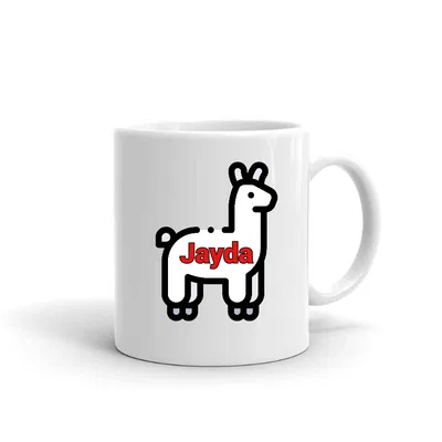 Llama Jayda mug preview