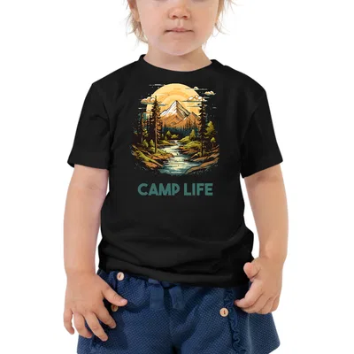Camp Life kids dark tee preview