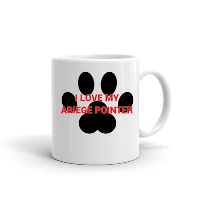 I love my Ariege Pointer Paw Print mug preview