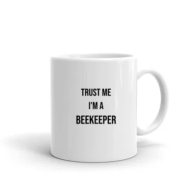 Trust me im a Beekeeper mug preview