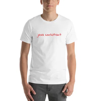 Handwritten Java Consultant tee preview