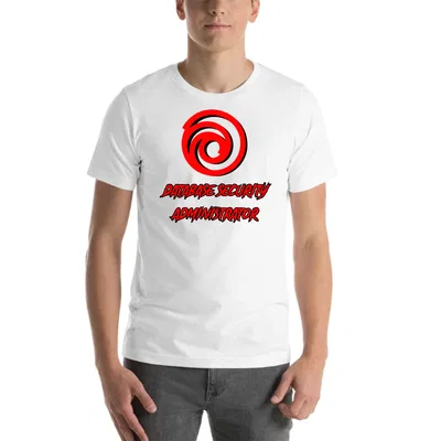 Database Security Administrator Cali Design tee preview