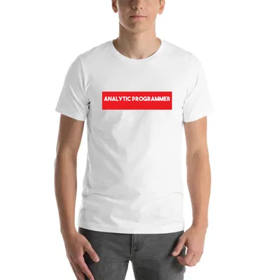 Super Red Block Analytic Programmer tee preview