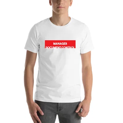 Super Red Block Manager Document Control tee preview
