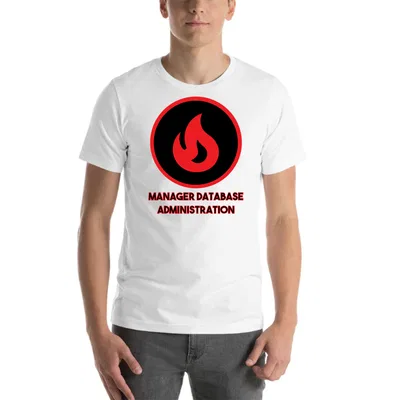 Manager Database Administration Fire Style tee preview