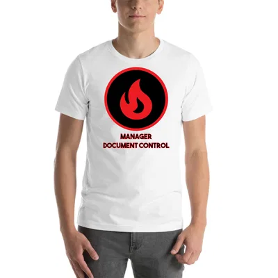 Manager Document Control Fire Style tee preview