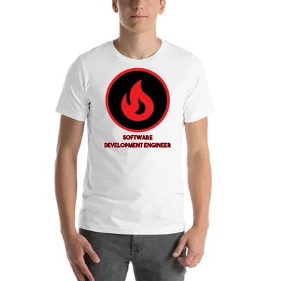 Software Development Engineer Fire Style tee preview