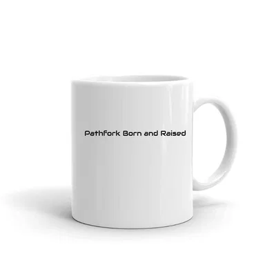 Pathfork Born and Raised mug preview