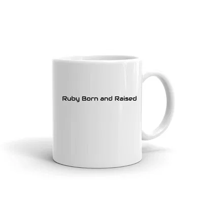 Ruby Born and Raised mug preview