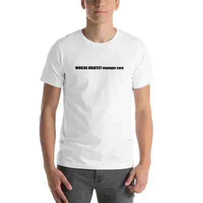 Worlds Greatest Manager Core tee preview