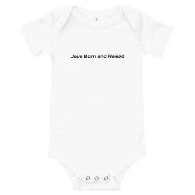 Java Born and Raised onesie preview