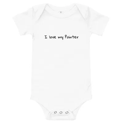 I love my Pointer onesie preview